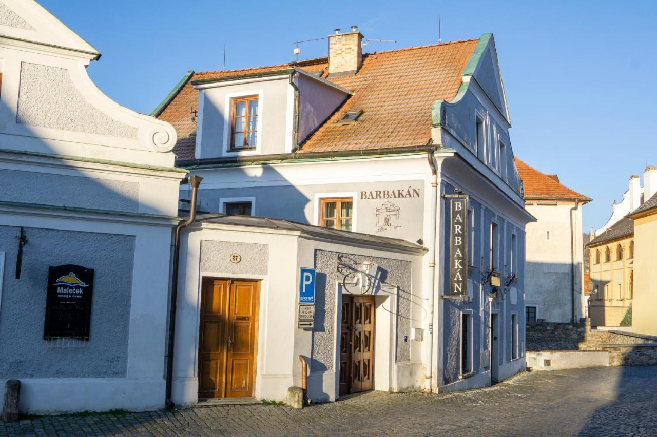 Hotel Barbakan Český Krumlov Kültér fotó